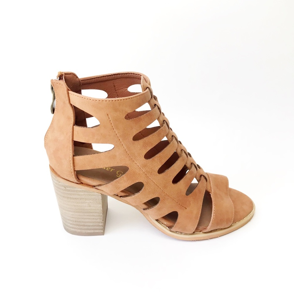 Open Toe Booties - Picture 3 of 6